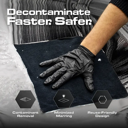 Premium Car Clay Towel – Reusable Microfiber Auto Detailing Cloth for Paint Decontamination, Water Spot Removal, Glass Cleaning & Smooth Finish Restoration